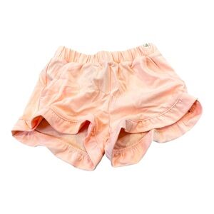GAP Toddler Girl Pull On Soft Cotton Shorts, Peach Pink, Size 2T, NEW